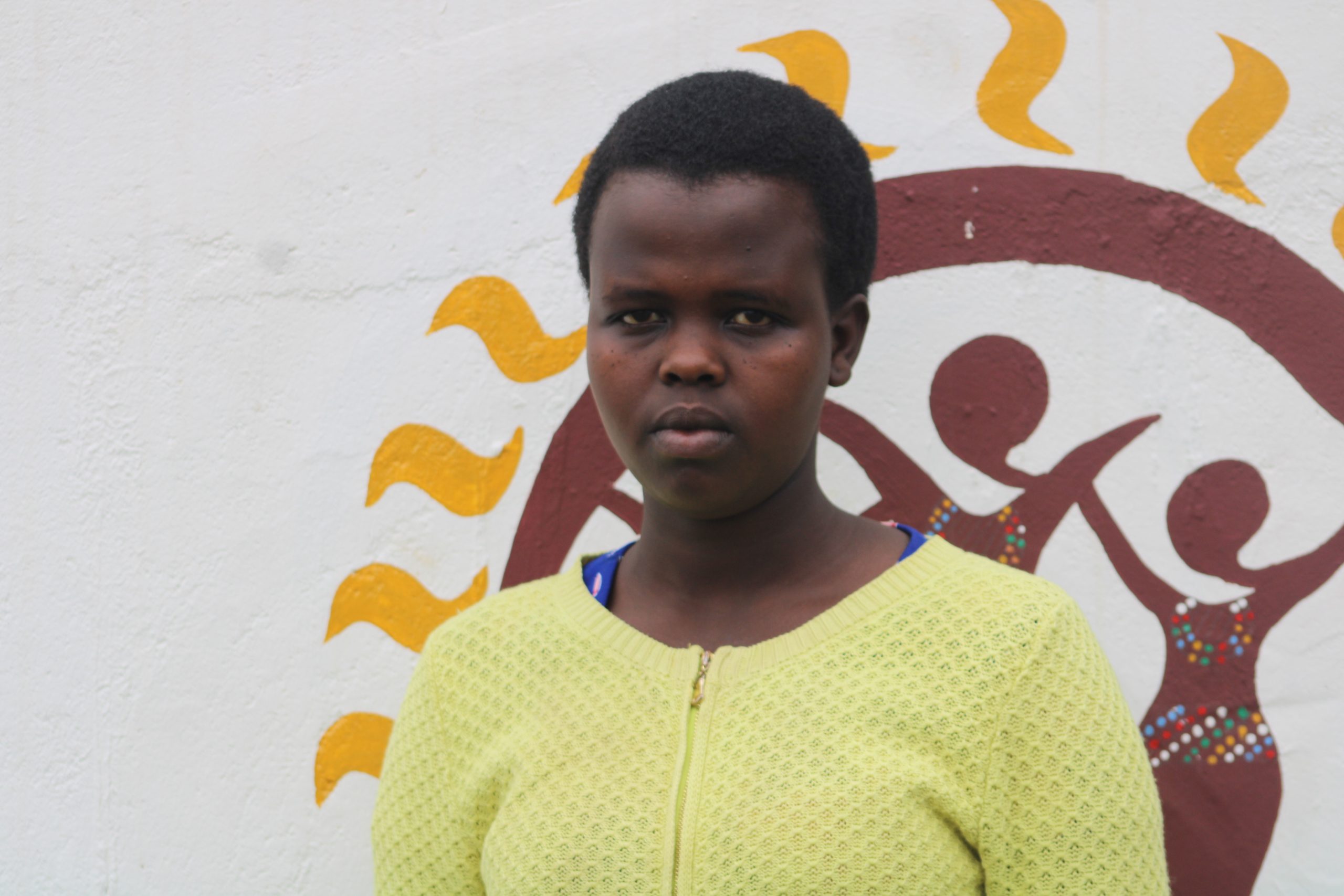 Young girls from vulnerable families who we have sponsored to continue their education to avoid early marriage and pregnancies